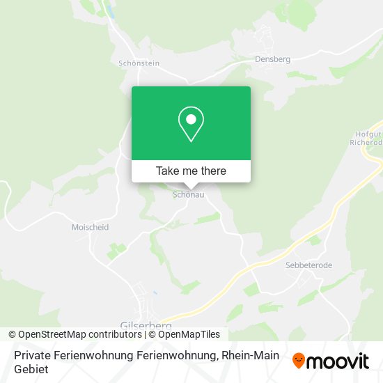 Private Ferienwohnung Ferienwohnung map