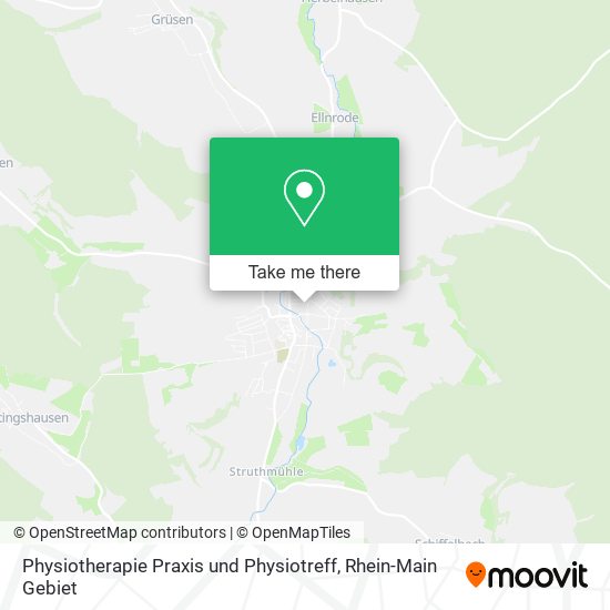 Physiotherapie Praxis und Physiotreff map