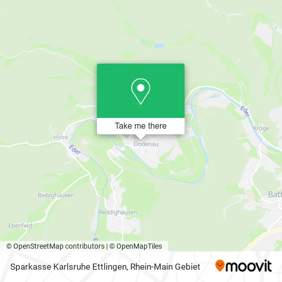 Карта Sparkasse Karlsruhe Ettlingen