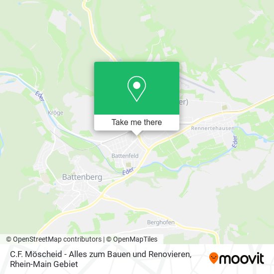 C.F. Möscheid - Alles zum Bauen und Renovieren map