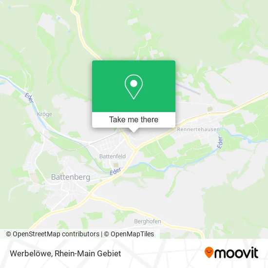 Карта Werbelöwe