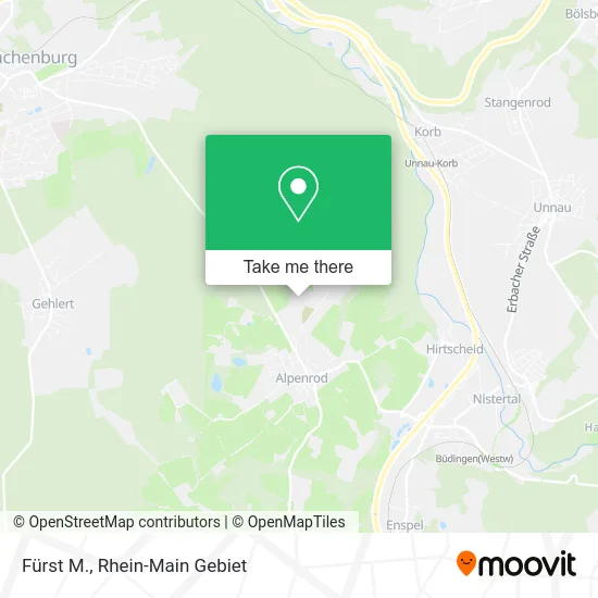 Карта Fürst M.