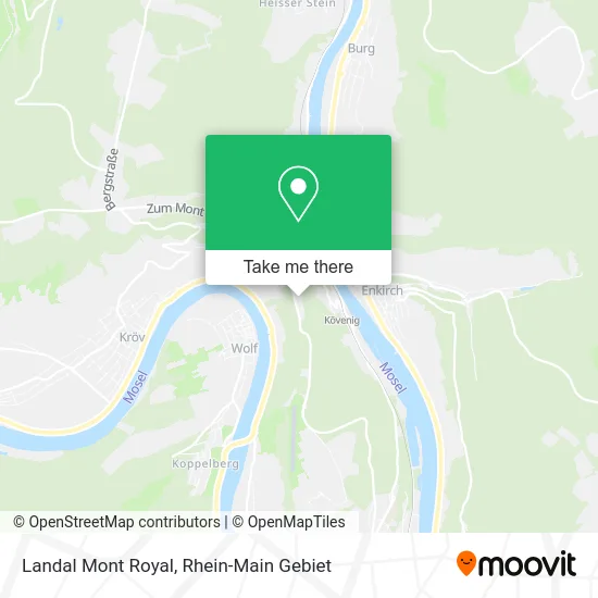 Карта Landal Mont Royal