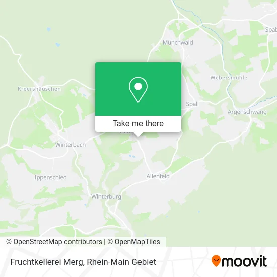 Карта Fruchtkellerei Merg