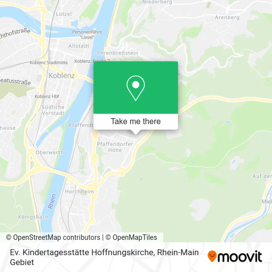 Карта Ev. Kindertagesstätte Hoffnungskirche