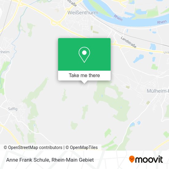 Карта Anne Frank Schule