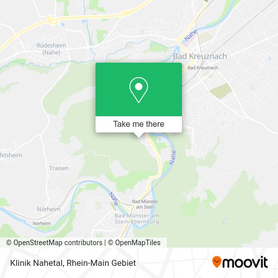 Карта Klinik Nahetal