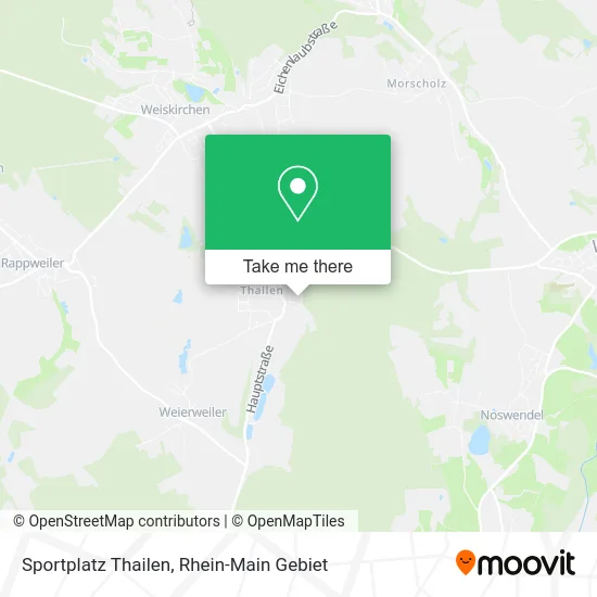 Карта Sportplatz Thailen