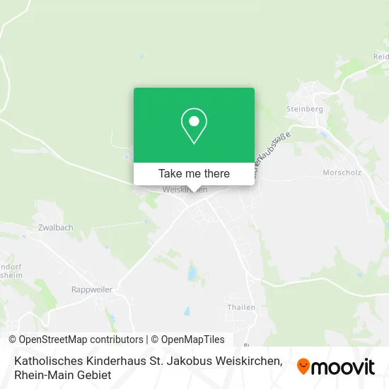 Карта Katholisches Kinderhaus St. Jakobus Weiskirchen