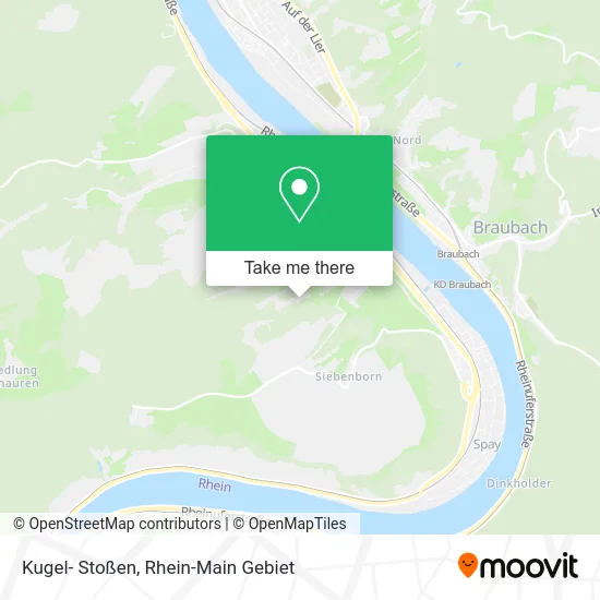Карта Kugel- Stoßen