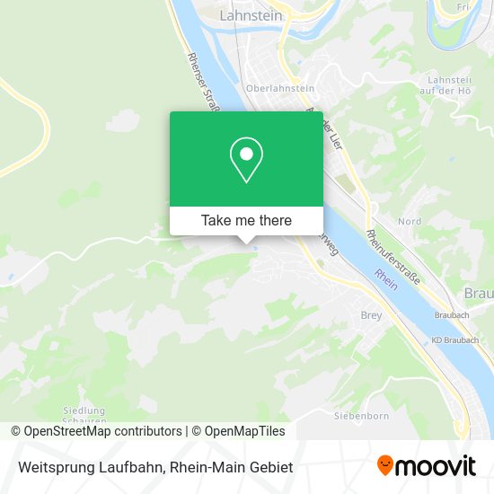 Карта Weitsprung Laufbahn