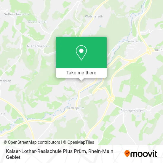 Карта Kaiser-Lothar-Realschule Plus Prüm