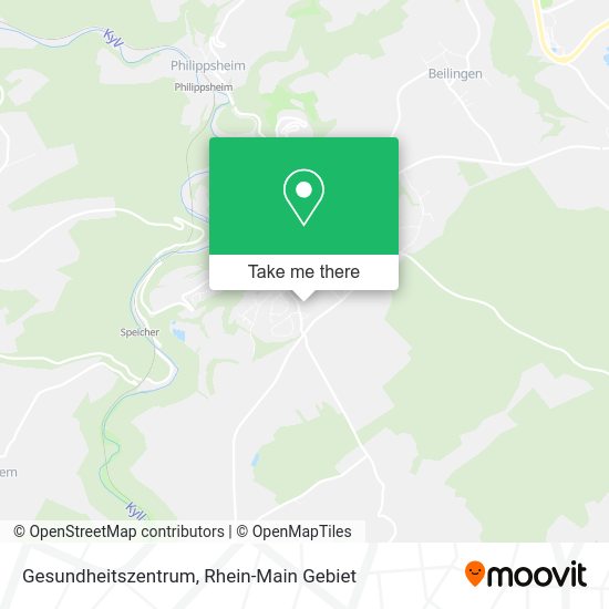 Карта Gesundheitszentrum