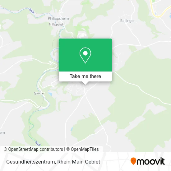 Карта Gesundheitszentrum