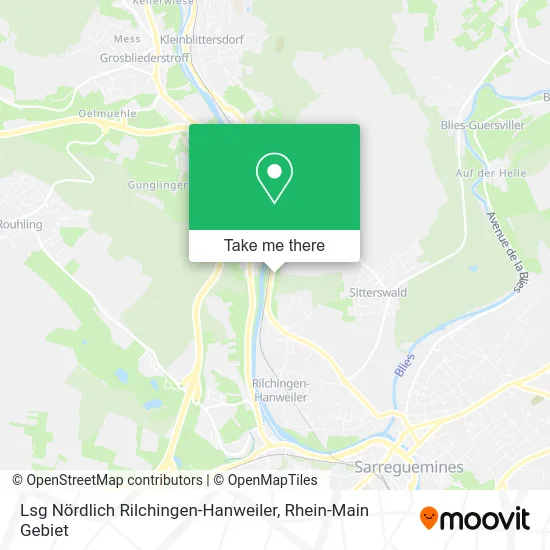 Карта Lsg Nördlich Rilchingen-Hanweiler