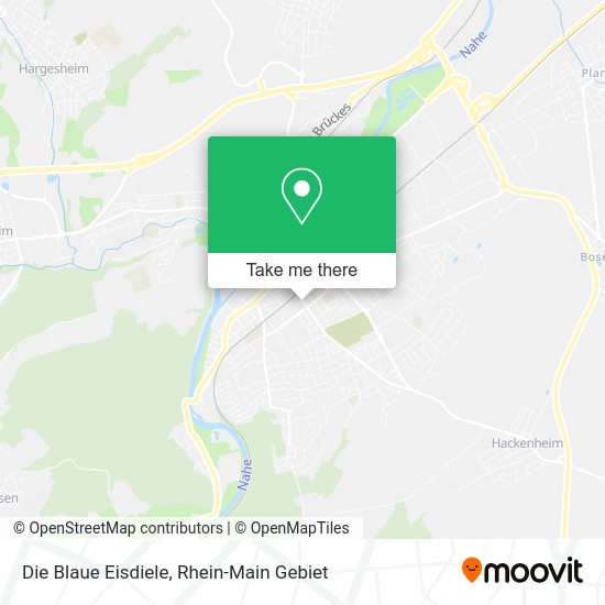 Карта Die Blaue Eisdiele