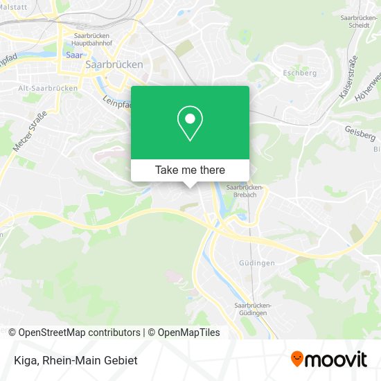 Карта Kiga