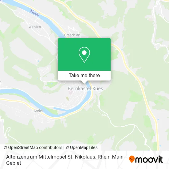 Карта Altenzentrum Mittelmosel St. Nikolaus