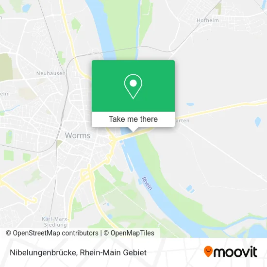 Карта Nibelungenbrücke