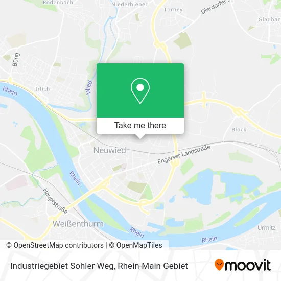 Карта Industriegebiet Sohler Weg