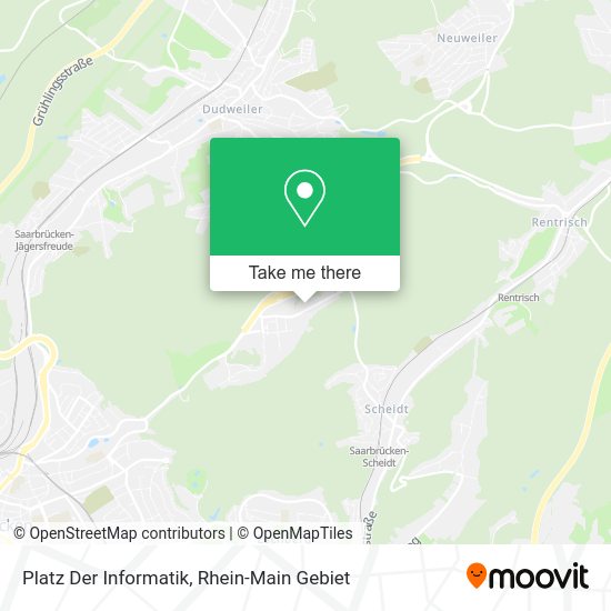 Platz Der Informatik map