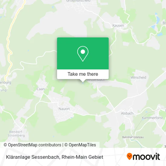 Карта Kläranlage Sessenbach