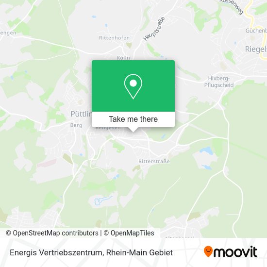 Карта Energis Vertriebszentrum