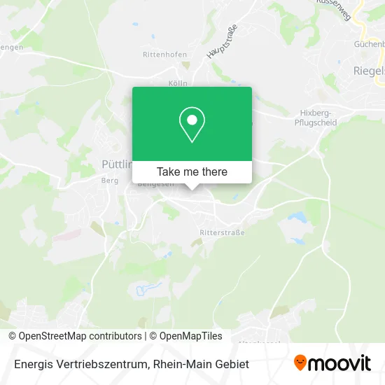 Карта Energis Vertriebszentrum