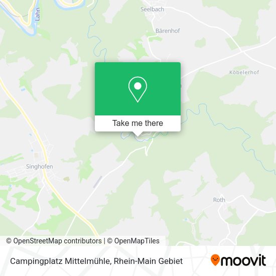 Карта Campingplatz Mittelmühle