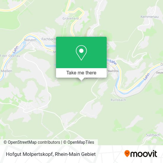 Карта Hofgut Molpertskopf