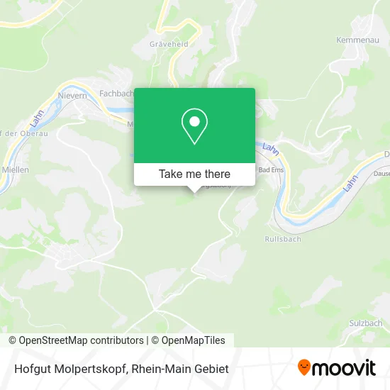 Карта Hofgut Molpertskopf