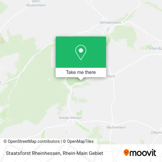 Карта Staatsforst Rheinhessen