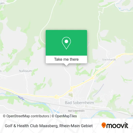 Карта Golf & Health Club Maasberg