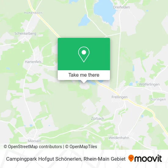 Карта Campingpark Hofgut Schönerlen