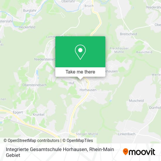 Карта Integrierte Gesamtschule Horhausen