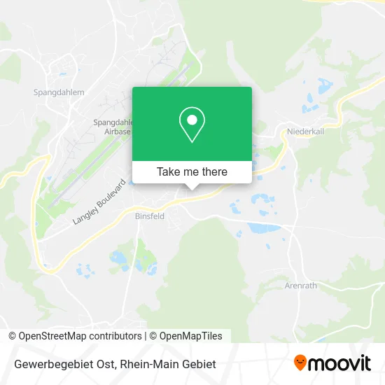 Карта Gewerbegebiet Ost