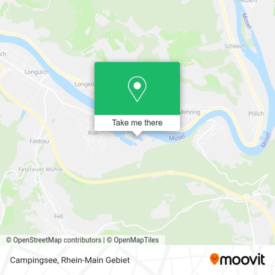 Карта Campingsee
