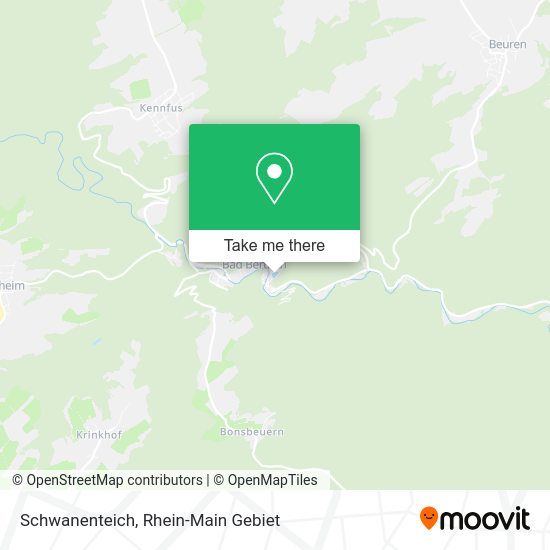 Карта Schwanenteich