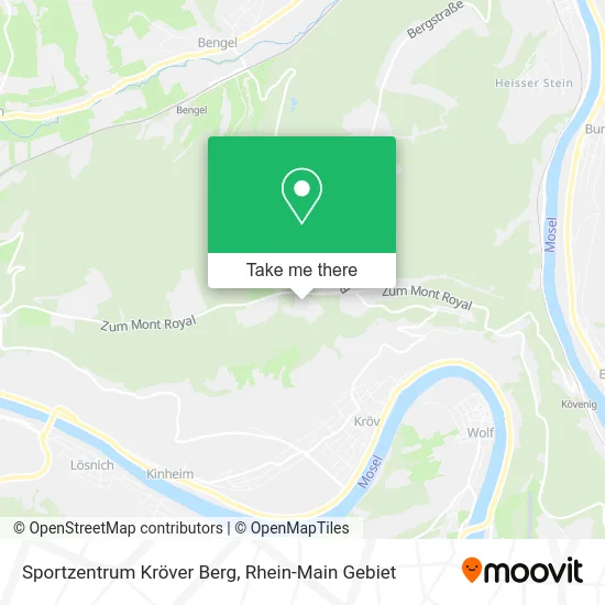 Карта Sportzentrum Kröver Berg