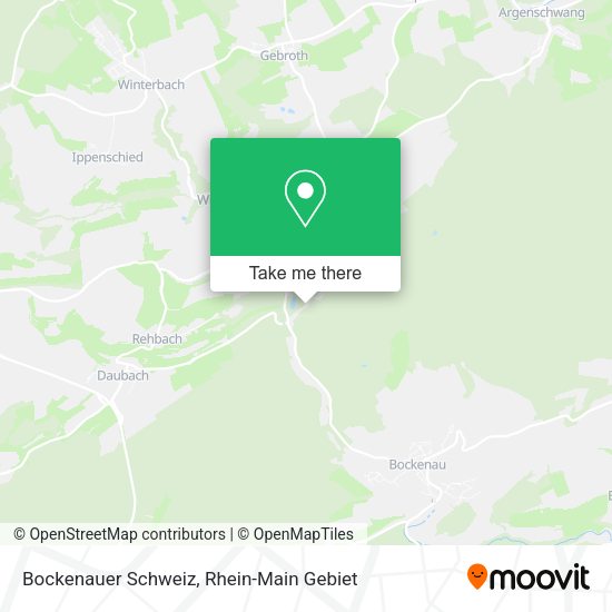 Карта Bockenauer Schweiz