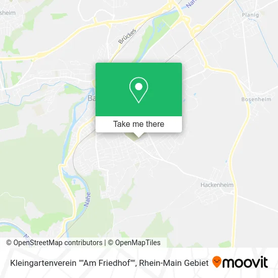 Карта Kleingartenverein ""Am Friedhof""