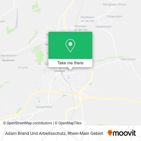 Карта Adam Brand Und Arbeitsschutz