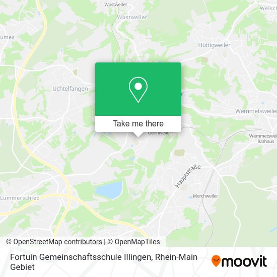 Карта Fortuin Gemeinschaftsschule Illingen