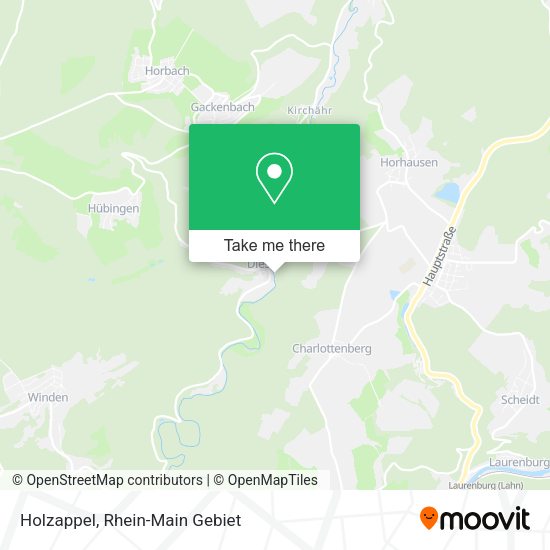 Карта Holzappel