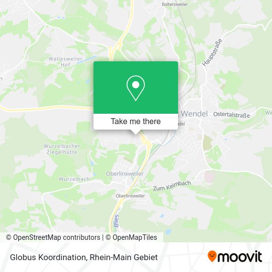Карта Globus Koordination