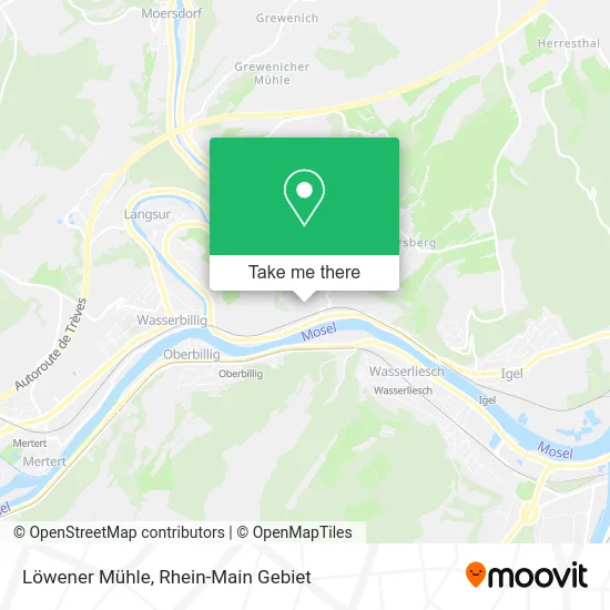 Карта Löwener Mühle
