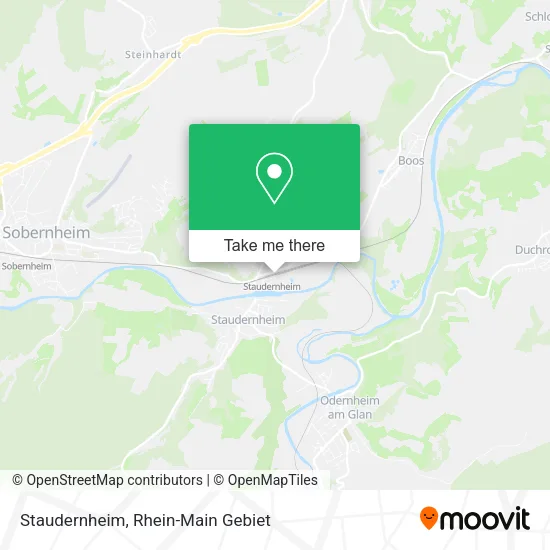 Карта Staudernheim