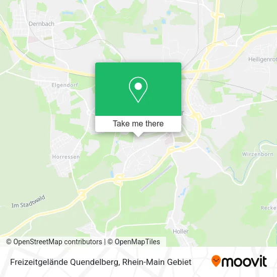 Карта Freizeitgelände Quendelberg