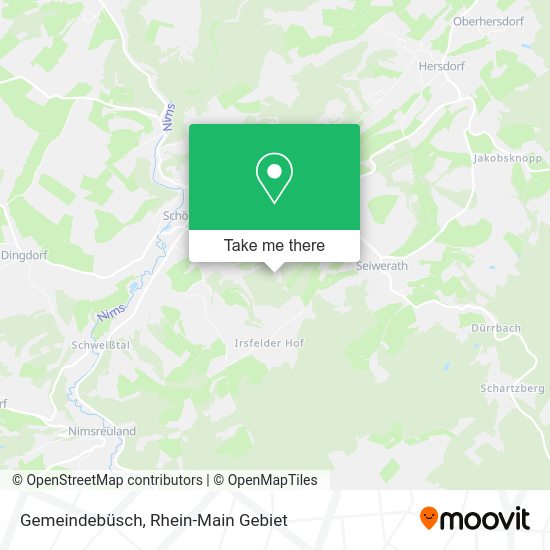 Карта Gemeindebüsch