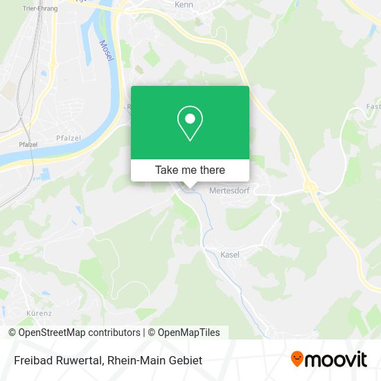 Карта Freibad Ruwertal